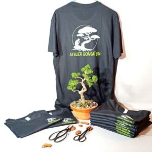 T-shirt noir Atelier Bonsaï